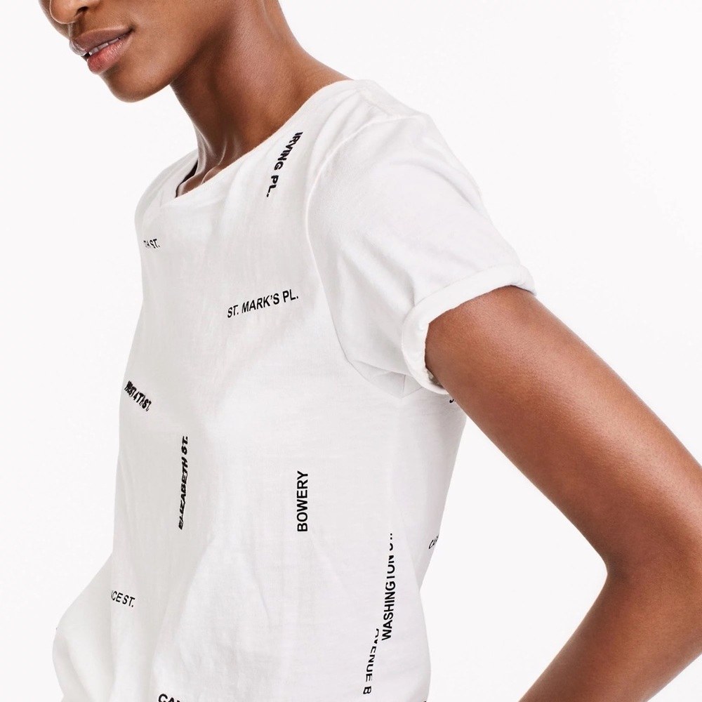 SOLD DO NOT BUY! J. crew New York streets tee